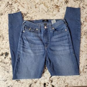 True Religion Halle High Rise Super Skinny Jeans